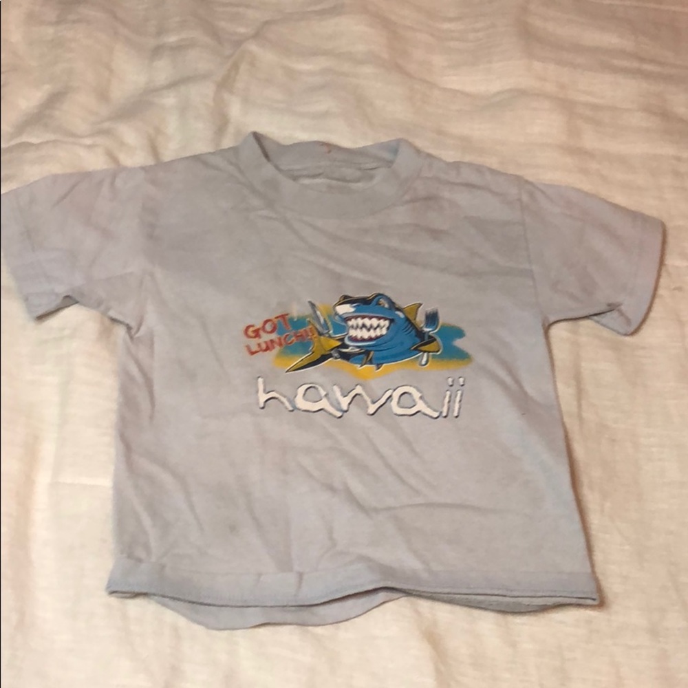 Hawaii shark shirt